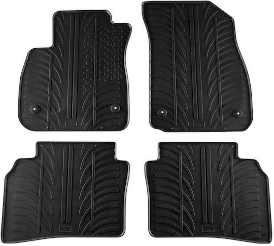 Carro 389443 Car Mats Opel Insignia B & Sportstourer 2017 Black 4 Pieces