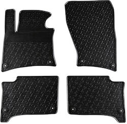 Carro 389470 Car Mats VW Touareg 2010-2018 Black 4 Pieces Carro 389470 Car Mats VW Touareg 2010-2018 Black 4 Pieces
