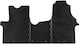 Carro 389082 Килими За Кола Opel Vivaro 2014-2019 Рено Трафик 2014-2019 NIssa Nv300 2016 Fiat Talento 2016 Черни 3 Броя