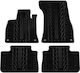 Carro 389118 Car Mats Audi E-tron SUV Electric 2019+ Black 4 Pieces