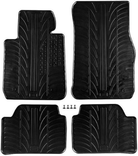 Carro 389241 Car Mats Bmw Series 1 F20 2011-2019 Black 4 Pieces