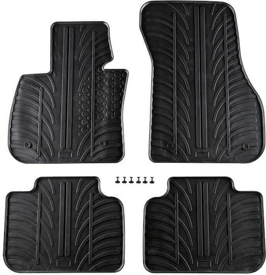 Carro 389201 Килими за кола БМВ X1 F48 2015 Черни 4 Броя