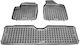 Sahler Πατάκια Σκαφάκια 3d Λάστιχο Vw Sharan 1996-2010 Ford Galaxy 1996-2006 Seat Alhambra 1996-2010 Τύπου Σκαφάκι Μαύρα 3 Τεμάχια