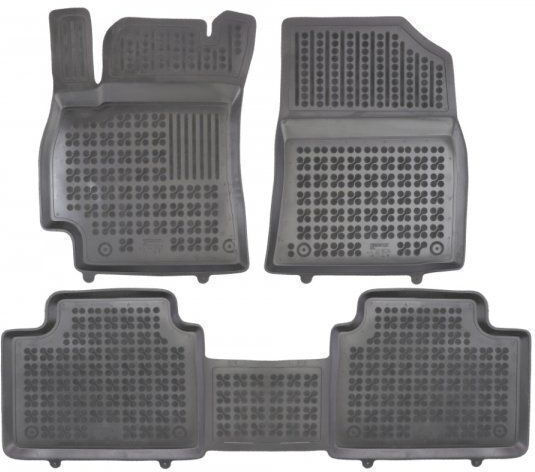 Sahler Килими За Кола Car Mats 3d Гуми Hyundai Elantra 2020+ Тип Car Mats Черни 3 Броя