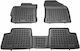 Sahler Car Mats Raised Sides 3D Rubber Toyota Auris 2012+ Raised Sides Type Black 3 Pieces
