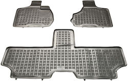 Sahler Πατάκια Σκαφάκια 3d Λάστιχο Chrysler Voyager 2001-2006 Τύπου Σκαφάκι Μαύρα 3 Τεμάχια Sahler Πατάκια Σκαφάκια 3d Λάστιχο Chrysler Voyager 2001-2006 Τύπου Σκαφάκι Μαύρα 3 Τεμάχια