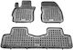 Sahler Car Mats Raised Sides 3D Rubber Mazda 5 2004+ Raised Sides Type Black 3 Pieces