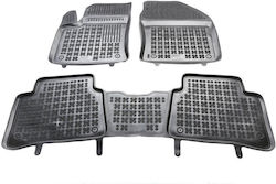 Sahler Килими За Кола 3D Гумени Тойота Приус IV 2015+ Тип Car Mats Черни 3 Броя