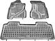 Sahler Πατάκια Σκαφάκια 3d Λάστιχο Honda Cr-v 2002-2007 Τύπου Σκαφάκι Μαύρα 3 Τεμάχια