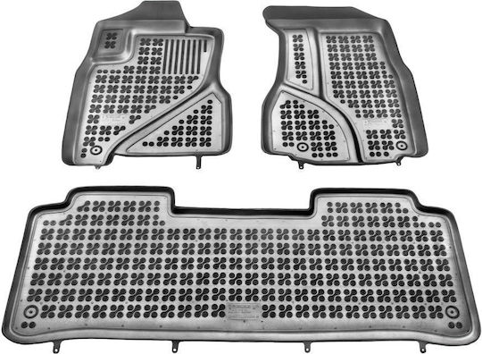 Sahler Πατάκια Σκαφάκια 3d Λάστιχο Honda Cr-v 2002-2007 Τύπου Σκαφάκι Μαύρα 3 Τεμάχια