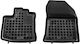 Sahler Raised Sides 3D Rubber Car Mats Dacia Dokker Van 2012+ Raised Sides Type Black 2 Pieces