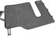 Refref Rubber Car Mats Mazda 5 Premacy 2005+ 7-Seater Third Row Seats Black 2 Pieces