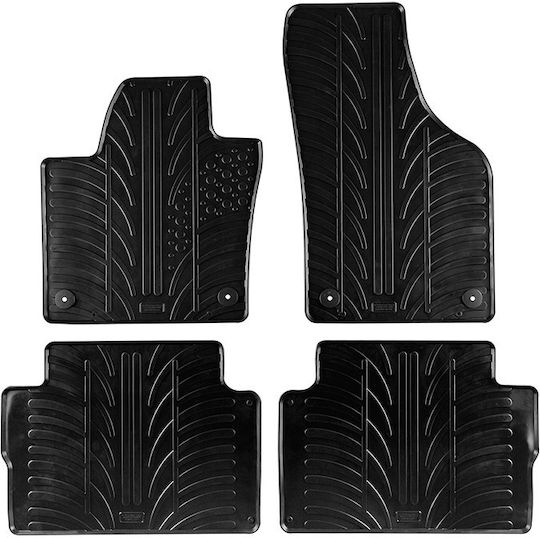 Car Mats Vw Sharan 2010 Seat Alhambra 2010 Black 4 Pieces