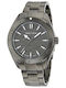 Nautica Men's Watch 46mm Battery with Silver Metal Bracelet