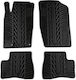 Carro 389399 Car Mats Peugeot 206 1998-2013 206 Station Wagon 2002 Black 4 Pieces