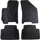 Carro 389375 Auto Fußmatten Chevrolet Lacetti 2004-2007 Schwarz 4 Stücke