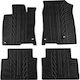 Carro 389274 Car Mats Honda Civic Hatchback Sedan 2017 Black 4 Pieces