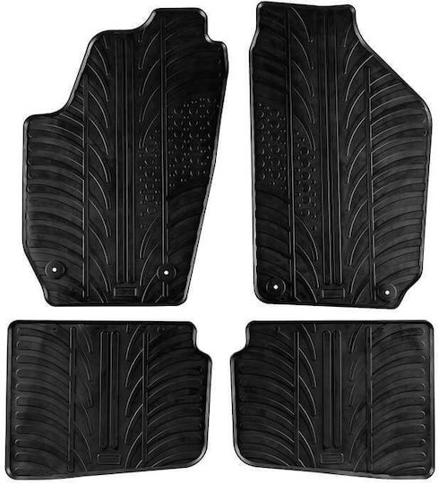 Carro 389254 Car Mats Skoda Roomster 2006 Black 4 Pieces