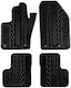 Carro 389154 Car Mats Fiat 500X 2015 Black 4 Pieces