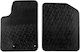 Apesan Car Mats Rubber Citroen Berlingo 2002-2007 Peugeot 2002-2007 Black 2 Pieces
