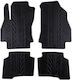 Apesan Car Mats Rubber Citroen Nemo 2007-2015 Fiat Fiorino 2007-2013 Peugeot 2008-2015 Black 4 Pieces