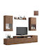 Wohnzimmer TV-Einheit N27 Braune M225xB45cm