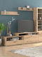 Living Room TV Unit N28 Brown L225xW45cm