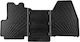 Apesan Car Mats Rubber Peugeot Boxer Fiat Ducato 2006-2013 2014+ Citroen Jumper Black 3 Pieces