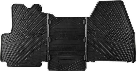 Carro 389087 Car Mats Peugeot Boxer Fiat Ducato 2006-2013 2014+ Citroen Jumper Black 3 Pieces
