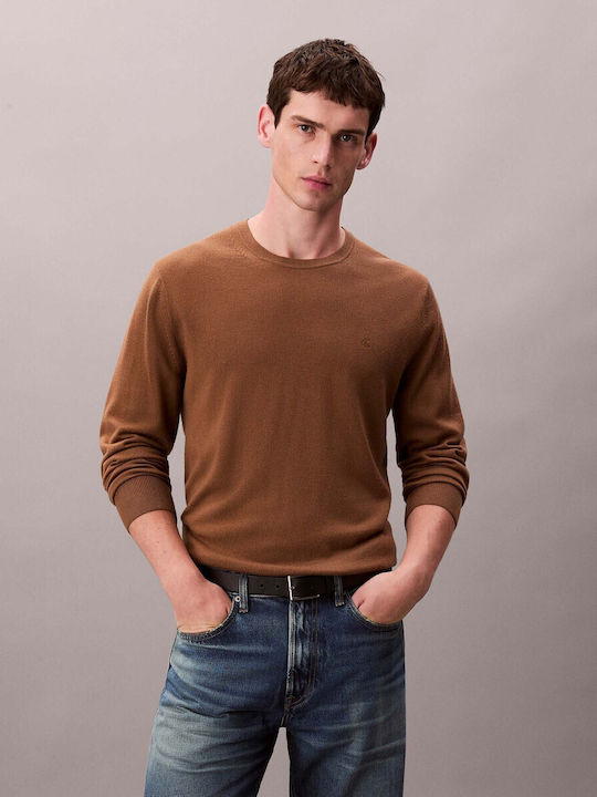 Calvin Klein Langarm Pullover Braun
