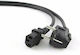 IEC C5 - IEC C5 Netzkabel Schwarz AC06C05EU