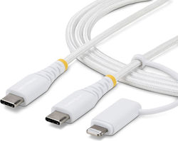 StarTech USB-C to Lightning 1m (1M-U2-LNTC-CABLE) StarTech USB-C to Lightning 1m (1M-U2-LNTC-CABLE)