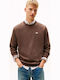 Sweatshirt mit Brauner Kapuze