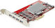 StarTech Κάρτα PCIe Usb