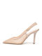 Pantofi Cu Toc Roz