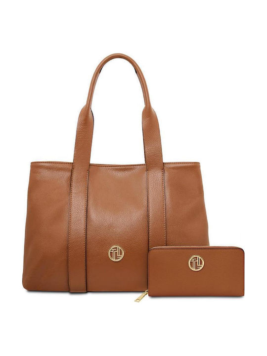 Tuscany Leather Σετ Δερμάτινη Γυναικεία Τσάντα ...