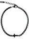Men's Bracelet with Cross Design made of Stainless Steel