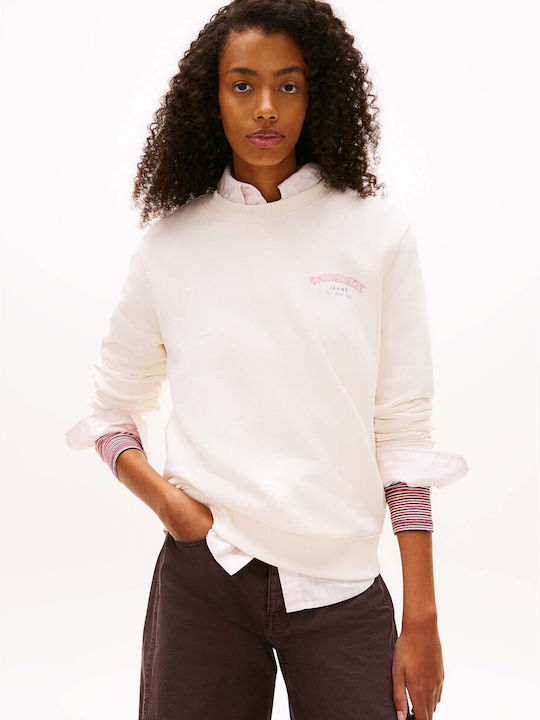 Long Women's Sweatshirt White