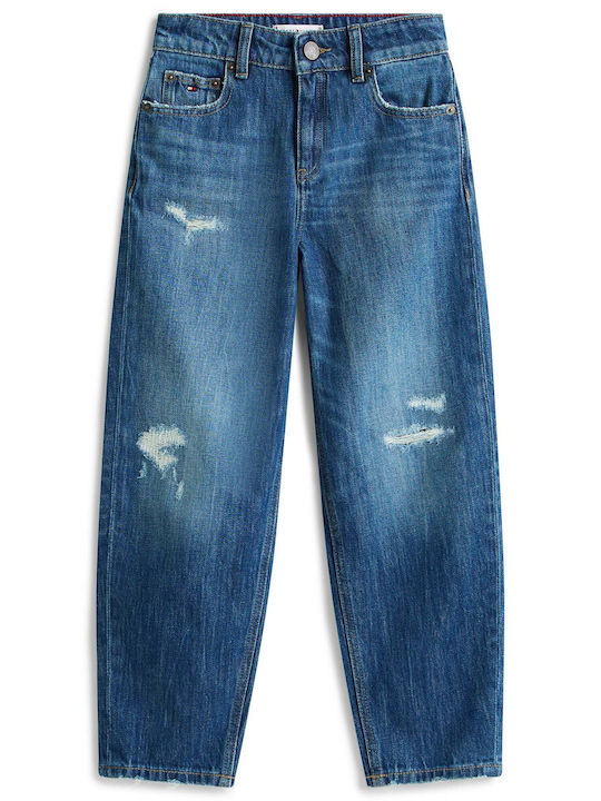 Tommy Hilfiger Pantalon Jeans Pentru Copii Alba...
