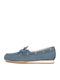 Women's Moccasins in Blue Colour