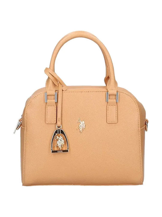 U.S. Polo Assn. Women's Shoulder Bag Brown