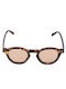 Celestino Sunglasses Round Brown Lens