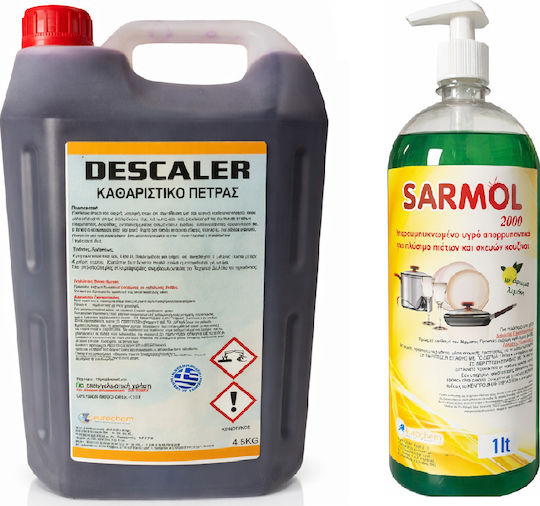 Eurochem Curățitor Pentru Piatră Naturală Raport 1 La 4 Cantitate 4.5 Kg > Utilizare Profesională