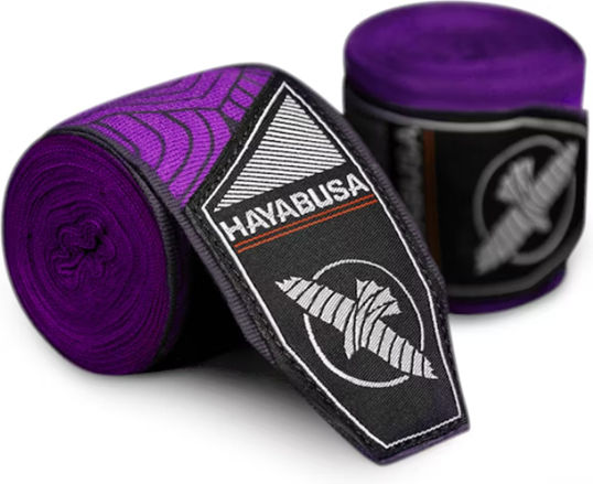 Hayabusa Perfect Stretch Hand Wraps Purple Lotus