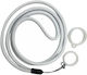 Silicone Ring Laces White