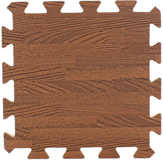 Kinder-Bodenpuzzle mit Holzoptik H132 Braune