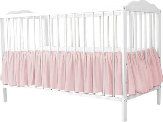 Saltea Cu Volane Pentru Leagăn Miminu 120x60 Cm Din Bumbac Certificat Oeko Tex Standard 100 Colecția Royal Roz Pudrat Saltea Cu Volane Pentru Leagăn Miminu 120x60 Cm Din Bumbac Certificat Oeko Tex Standard 100 Colecția Royal Roz Pudrat