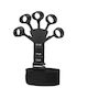 Power Gripper Ring Fingers Hands Black