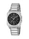 Gucci Men's Automatic Watch with Silver Metal Bracelet