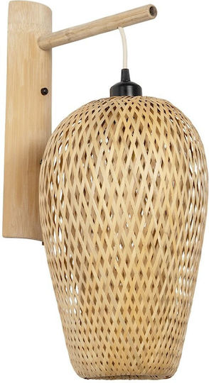 GloboStar Wall Lamp with E27 Socket Beige 32x56cm